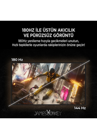 Jamesdonkey Epic Q40 27" 0.5 Ms 180 Hz QHD Fast IPS Gaming Monitör