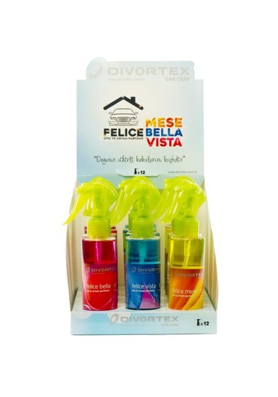 Divortex Felice Serisi Mix Parfüm Kutusu 12 X 150 ML.