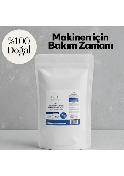 The Elite Home Doğal Bulașık & Çamașır Makinesi Temizleyici 500 G