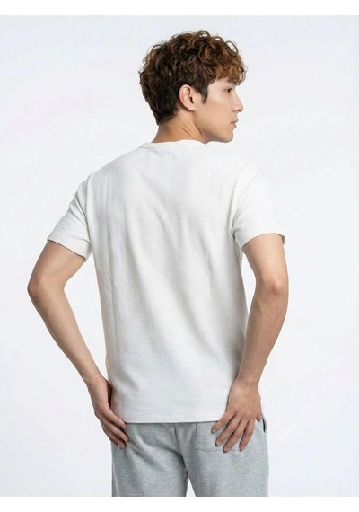 Erkek T-shirt Lf2040577 Beyaz
