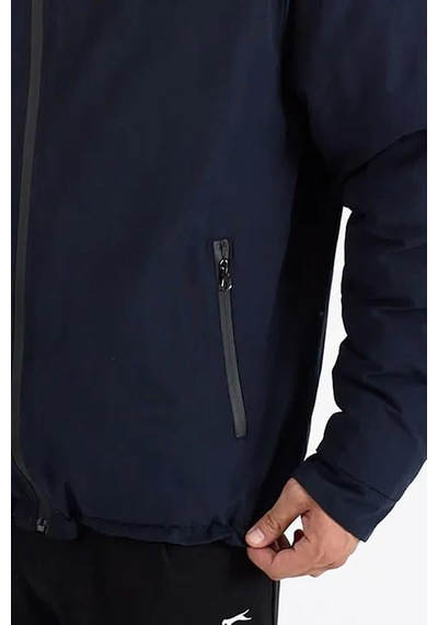 Slazenger Brelıs Erkek Çift Taraflı Lacivert Haki Mont & Kaban