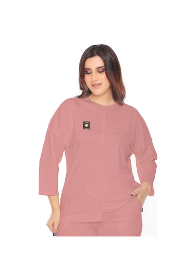 Lady Majestic Cotton 1. Kalite Büyük Beden Özel Tasarım Eşofman Takımı A.mercan Mercan