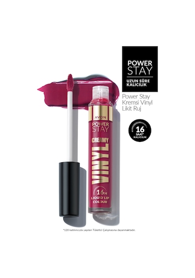 Power Stay Kremsi Vinyl Likit Ruj - Mighty Magenta 0