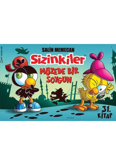 Sizinkiler 31-Müzede Bir Soygun - Salih Memecan - Mart Yayınları