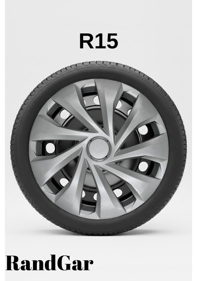 Kia Carens 15 İnç Jant Kapağı 4 Adet Gri G121 Rand