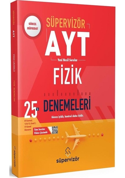 Süpervizör Yayınları Ayt Fizik 25’Li Deneme