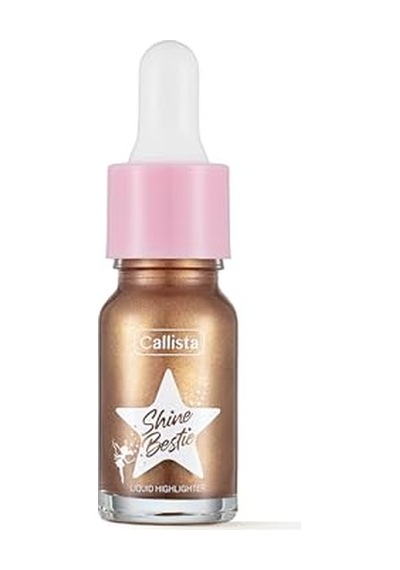 Shine Bestie Highlighter Likit Aydınlatıcı 04 Sunset Pixie Genel