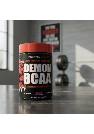 Insane Labz Demon Bcaa Powder 2:1:1 60 Servings - Grape