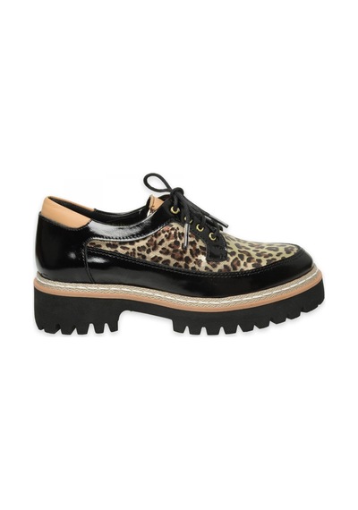 Mammamia D25ya-3795 Günlük Leopar Kadın Ayakkabı Leopar