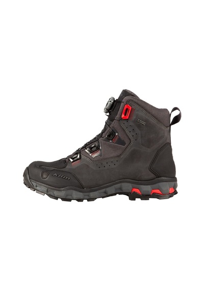 Klim Outlander Gore-tex Korumalı Motosiklet Botu Gri Siyah Kırmızı
