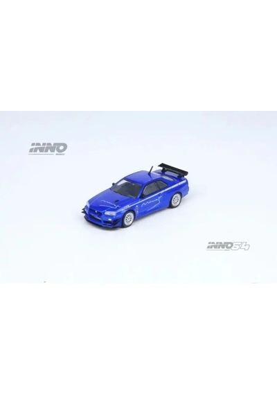 Inno 164 Nıssan Skylıne Gt-r R34 V-spec Tuned By In64-r34vs-mınes-bl