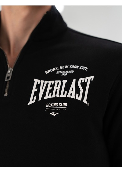 Everlast Bronx Nyc Half Zip Regular Siyah Erkek Sweatshirt Siyah