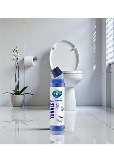 Efor Wc Temizleyici 6 Adet 750 Ml Tuvalet Kireç Ve Ferah Kokulu Hijyen
