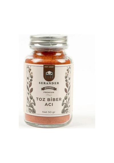Serander Toz Biber Acı 50 Gr