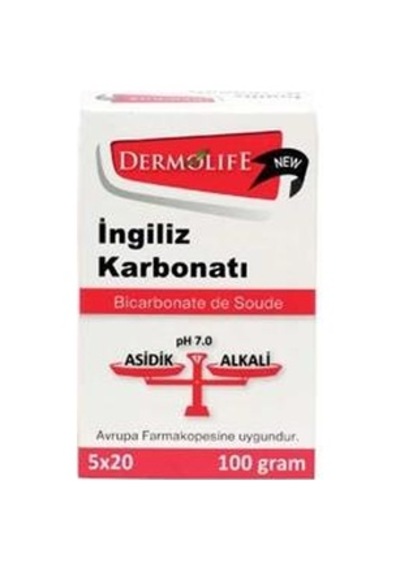 Dermolife İngiliz Karbonatı 100 Gr Dermolife İngiliz Karbonatı 100 Gr