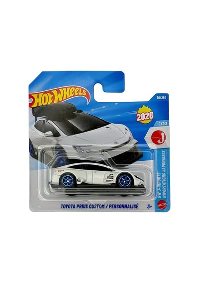 Hot Wheels Toyota Prius Custom - J-ımports 2026 Özel Seri Metal Oyuncak Araba Çok Renkli
