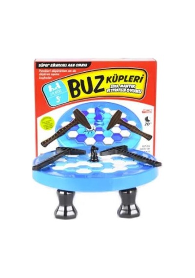 Sepetegelsin Buz Küpleri Buz Tuzağı Oyunu Buz Kırma Eğitici Akıl Strateji Oyunu
