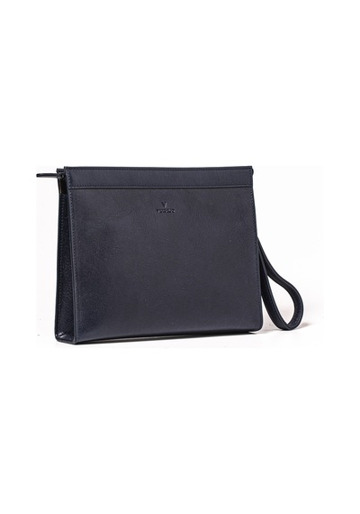 Navy El Çantası Erkek Diğer 4297 Vergelio Purse Matte Crystal Clutch Bag Mavi