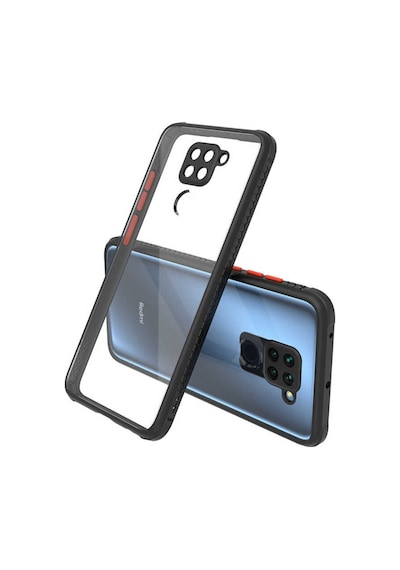 Xiaomi Redmi Note 9 Kilif ??Zore Kaff Kapak-Siyah 525316327