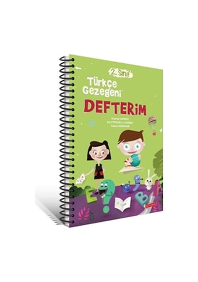 Türkçe Gezegeni 2. Sınıf Defterim - Gonca Akdoğan -  Asunay Kapucu - Odtü Eğitim