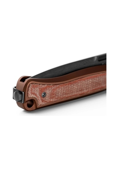 Lionsteel Skinny Sk01a Eb Earth Aluminium Natural Canvas Blackwashed Kamp Çakı Kahverengi