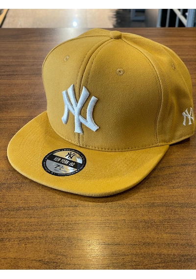 Hamze Ny New York Nakış Hip-hop Snapback Rapper Basket Beyzbol Şapka Cap Hardal