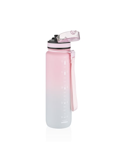 Uzspace 3038-6 Su Matarası Gri - Pembe 1 L