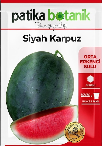 30 Adet Siyah/kara Karpuz Tohumu