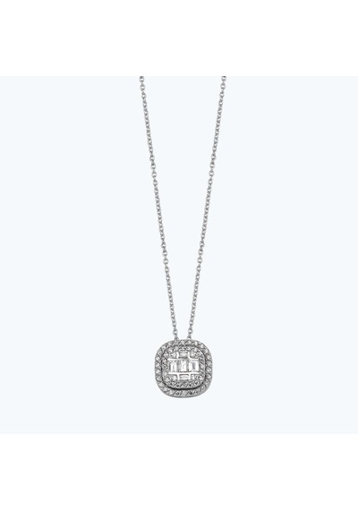 Altınbaş Pırlanta Baget Kolye Mak279x-14k