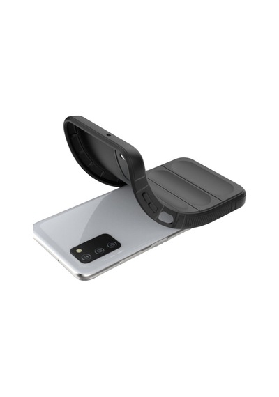 Galaxy A03s Kılıf Optimum Silikon - Siyah