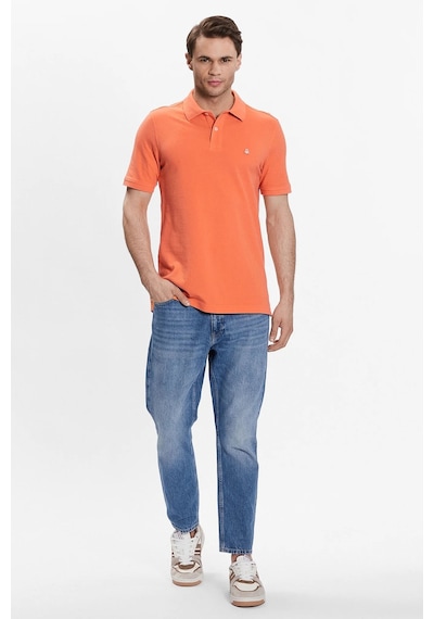 United Colors Of Benetton Erkek Polo T Shirt 3089j3179 Turuncu