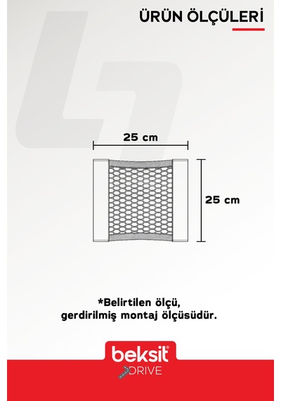Drıve Araç İçi Organizer Cep File 25x25