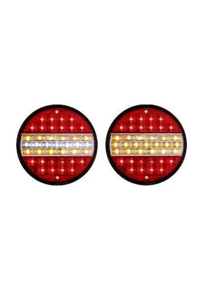 Hamburger Tip Ledli Stop Lamba 24 Volt 4 Modlu 6 Adet