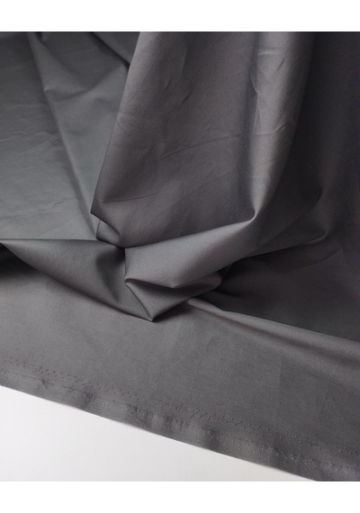 Füme Renkte Poplin Kumaş 140x200cm-10877 Füme