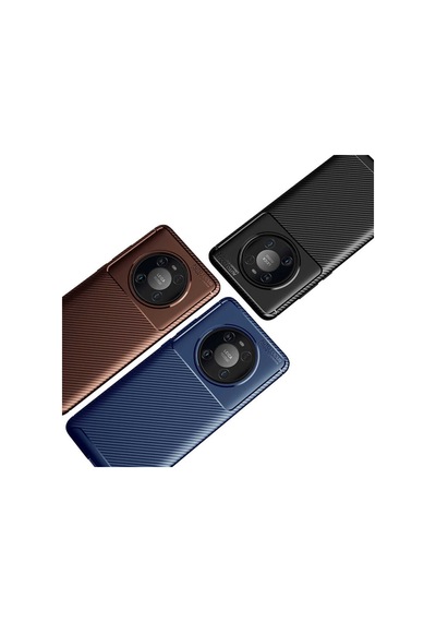 Huawei Mate 40 Pro Kilif Karbon Silikon Case 432971742