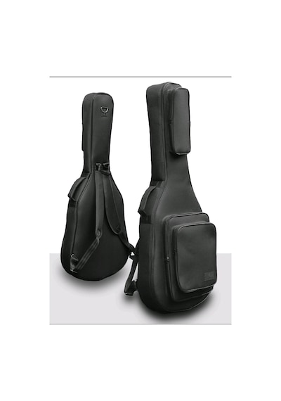 3/4 Siyah Profesyonel Gigbag Klasik 3/4 Gitar Kılıfı - Çantası - Su Geçirmez