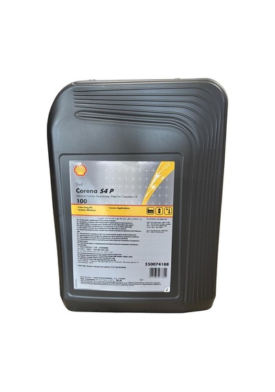 Shell Corena S4 P 100 Bidon Kompresör Yağı 20 L