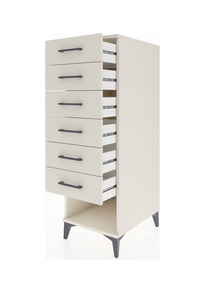 Kronos Dolap 6 Çekmeceli 44x59x134 Aytaşı-aytaşı Aytaşı