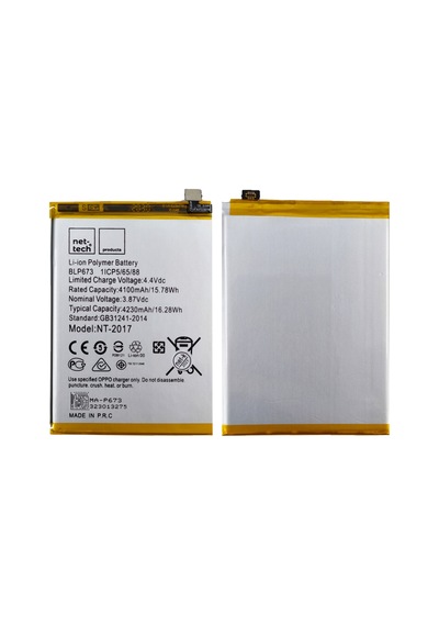 Teknonet Oppo A5s Uyumlu Nettech 4100 Mah Batarya