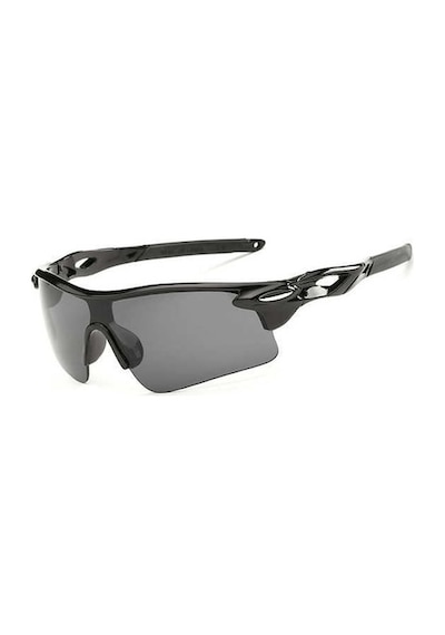 Siyah Uv400 Windproof Outdoor Bisiklet Güneş Gözlüğü Gözlük