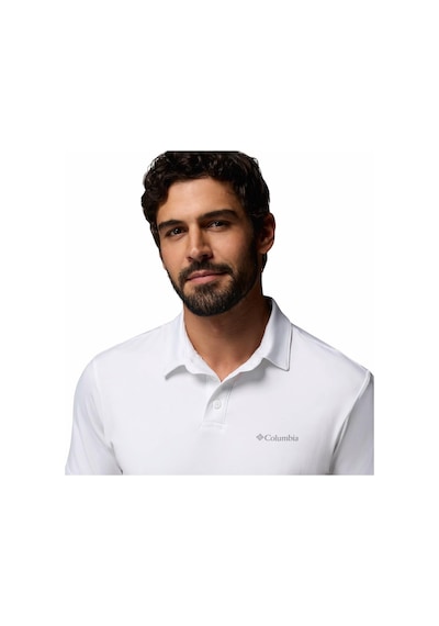 Columbia Parsons Point Erkek Kısa Kollu Polo Tişört-9313 Beyaz
