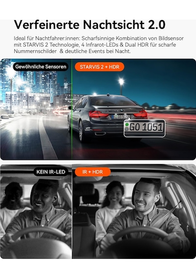 Vantrue N2x 2.7k+1080p Araç İçi Araç Kamerası, Starvıs 2 Çift Hdr Gece Görüşlü Araç Kamerası, 2,5k/60fps Ön, Gps, 5ghz Wifi, Uygulama Ve Ses Kontrolü, Gdpr Uyumlu, 7/24 Park Modu, G Sensör, Maks. 1tb Vantrue N2x 2.7k+1080p Araç İçi Araç Kamerası, Starvıs 2 Çift Hdr Gece Görüşlü Araç Kamerası, 2,5k/60fps Ön, Gps, 5ghz Wifi, Uygulama Ve Ses Kontrolü, Gdpr Uyumlu, 7/24 Park Modu, G Sensör, Maks. 1tb