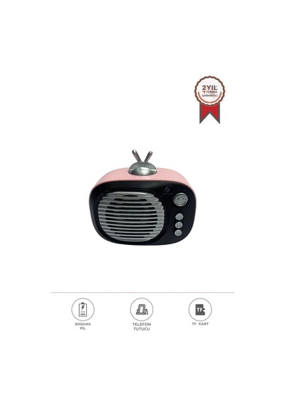 Torima Kts-1693 Bluetooth 5w Mini Hoparlör Tf Kart, Fm Radyo, Tws, Renkli Taşınabilir Tasarım