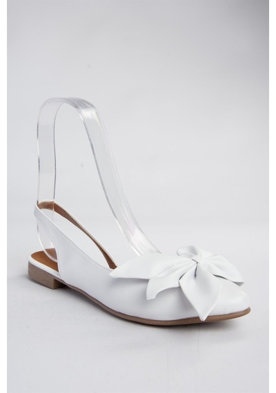 Fox Shoes Beyaz Kadın Babet H726809009 Beyaz