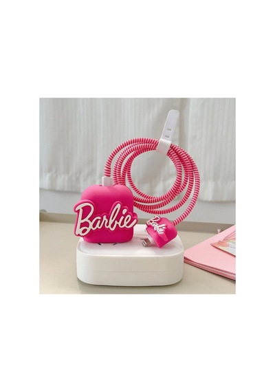 Vothoon İphone 18w/20w Uyumlu Barbie Şarj Kılıfı, Şarj Kablosu Örme Aparatı, Toparlayıcı Diğer