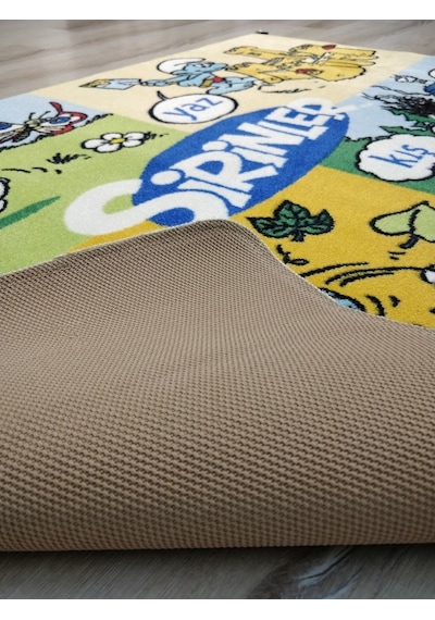 Şirinler Saray Kids Buklejel 3176L Çocuk Halısı 100X150 Cm Çok Renkli