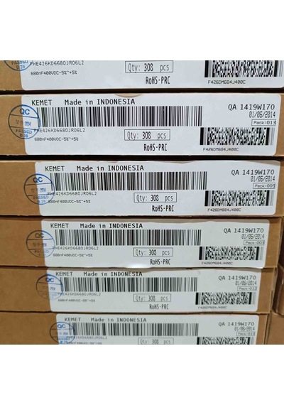 Phe426kd6680jr06l2 680nf 400v 22.5 0.05 Polyester Kondansatör 14 Adet