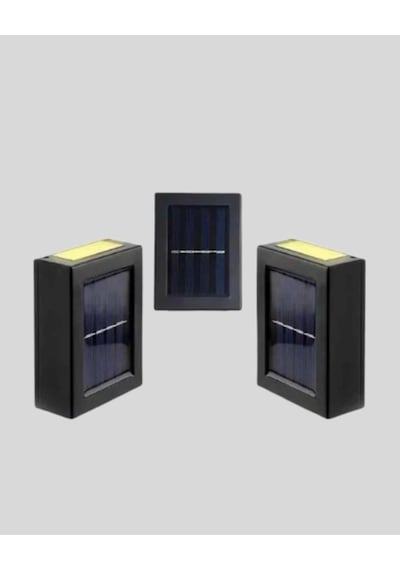Mey İthalat 6 Led Güneş Enerjili Sensörlü Lamba Akıllı Işık Sensörlü, Enerji Tasarruflu Bahçe Aydınlatma