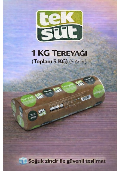Tereyağ 1 Kg X 5 Adet