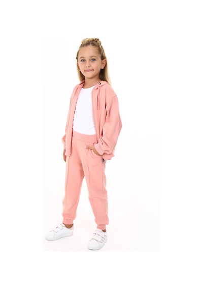 Toontoy Kids Toontoy Kız Çocuk Eşofman Takım Koyu Pudra